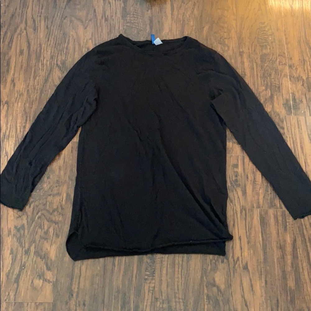H&M black long sleeve shirt